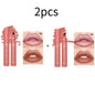 Blushimmer lip tint pen with six matte water lipstick shades, featuring smooth application and long-lasting color.