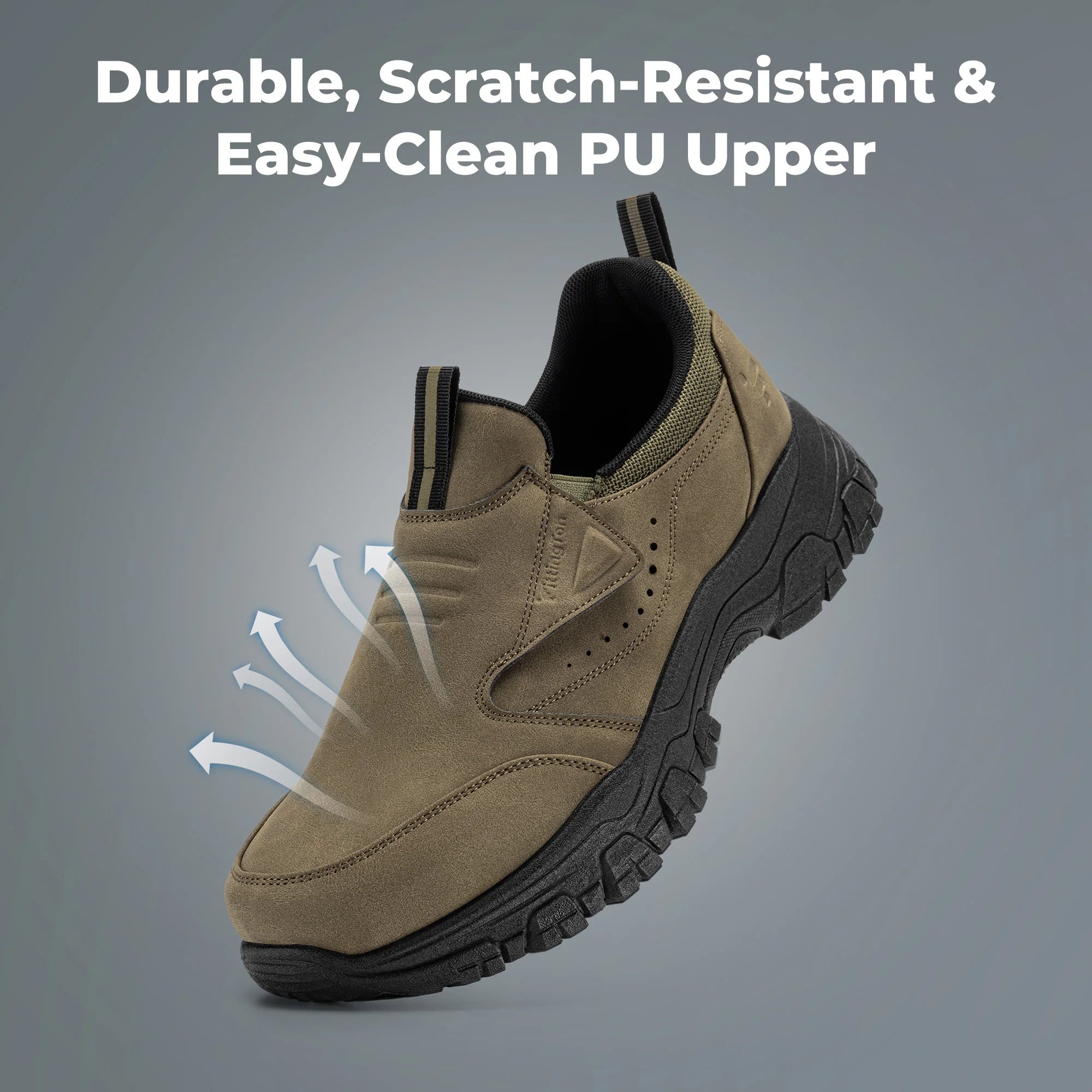 Men's Slip-On Shoes Loafers For Business Flat Shoe Casual Wear Lightweight With Arch Support Insoles For All-Day Comfort