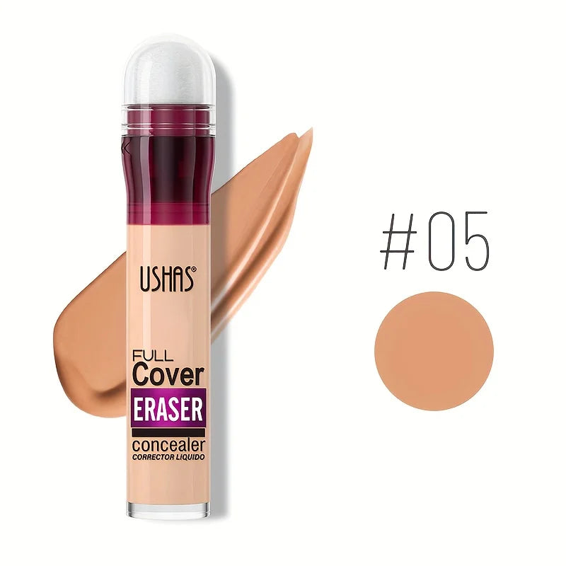 Blushimmer sponge head concealer applicator for dark circles, acne, freckles, and pigmentation in a long-lasting liquid foundation.