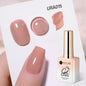 Blushimmer UR SUGAR 15ml translucent white jelly gel polish for nails, semi-permanent UV gel nail art, soak-off varnish.