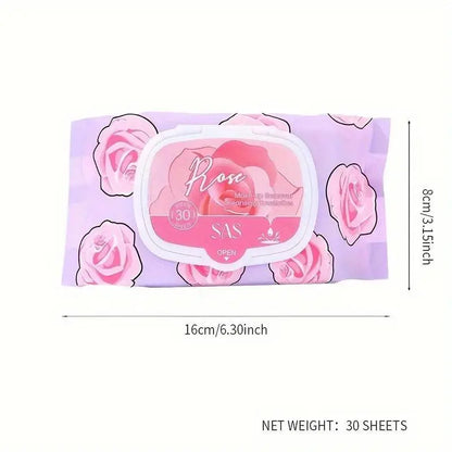 Blushimmer disposable makeup remover wipes for sensitive skin, gentle oil-free cleansing facial wipes, hypoallergenic and soothing.