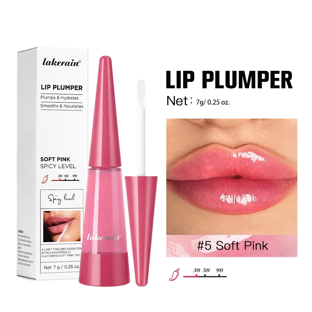 Blushimmer instant plumping lip oil with glossy finish, hydrating and moisturizing, non-sticky, long-lasting lip gloss in a sleek tube