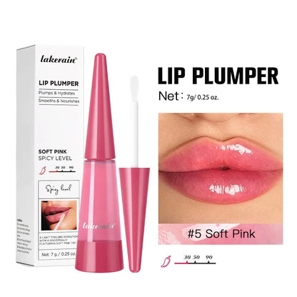 Blushimmer instant plumping lip oil with glossy finish, hydrating and moisturizing, non-sticky, long-lasting lip gloss in a sleek tube
