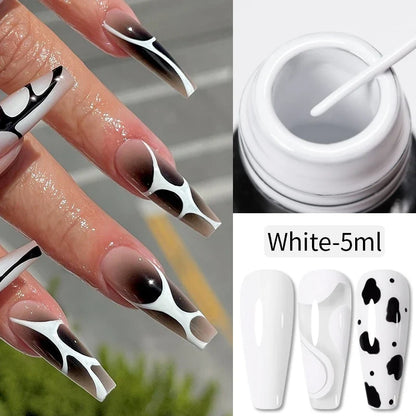 Blushimmer metallic nail gel polish in gold and silver with chrome mirror finish, semi-permanent UV LED French nail art.