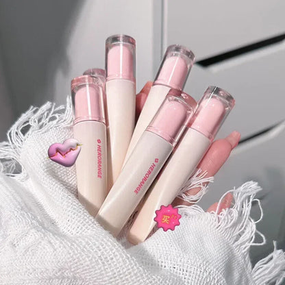 Blushimmer Crystal Jelly Lip Gloss with mirror water-liquid formula, moisturizing long-lasting lip plumper and tint makeup.