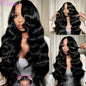 Selvanelle body wave glueless human hair lace frontal wig with 5x5 lace, ready to wear, featuring 4x4 Brazilian closure for women.