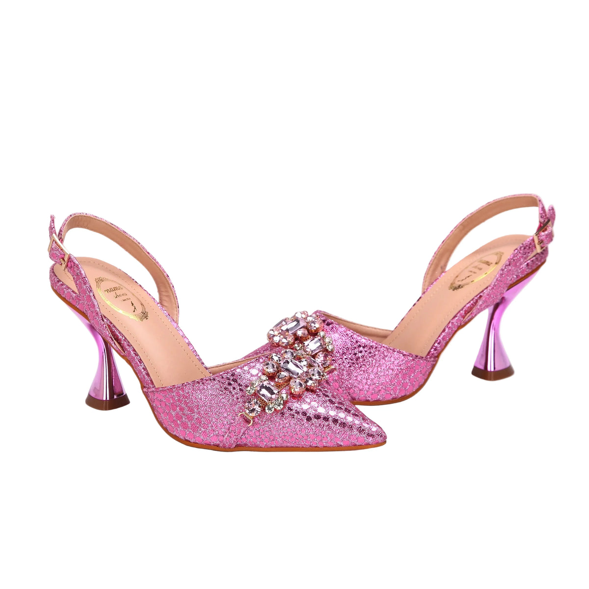 Elegant women's pointed toe shoes and matching bag set by EdleessFashion, stylish accessories for chic outfits.