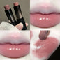 Lipstick red brown lipstick waterproof moisturizing mirror lipstick lip gloss natural long-lasting makeup Valentine's Day gift