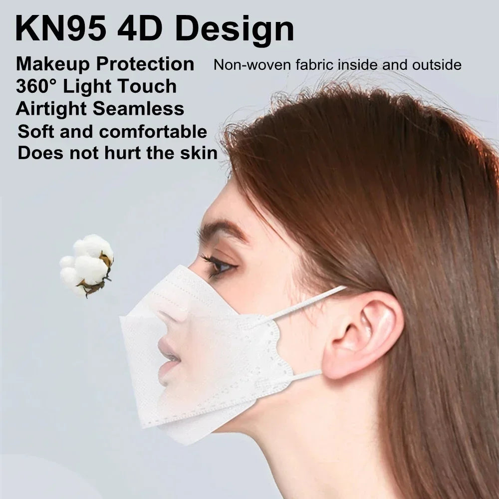 KN95 FFP2 CE 15 Color Wholesale Fish Mask  Hygienic Mascarillas Protective Respirator Anti-Fog Adult FPP2 Reusable Masques