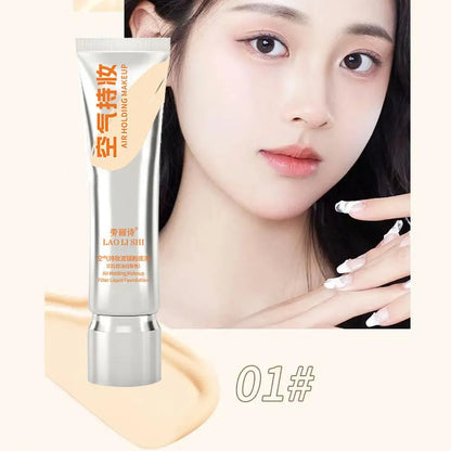 Blushimmer Airy Lasting Makeup Foundation and Concealer in 30ml, moisturizing, brightening, pore-filling primer and isolation cream.