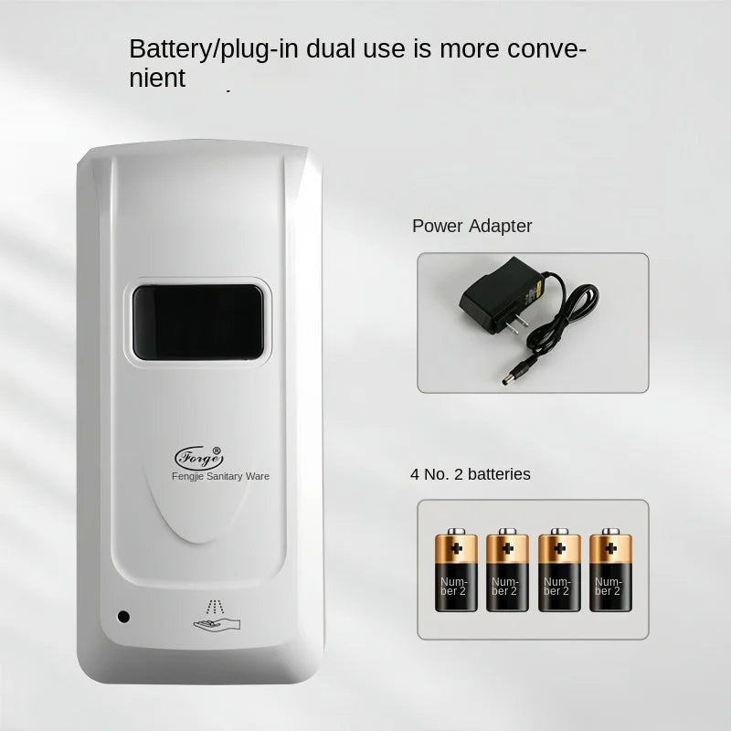 Contact Free Wall Mounted Automatic Sensing Hand Disinfection Machine, Household, Hotel, And Bathroom Hand Sanitizer Dispenser