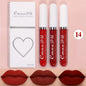 Blushimmer 3-piece matte lipstick and lip gloss set with long-lasting, waterproof, non-fading formulas, perfect for everyday or holiday wear.