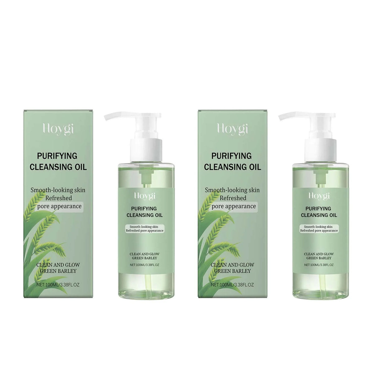 Blushimmer makeup removal oil in a clear bottle, non-greasy facial cleanser for purifying pores and refreshing skin.