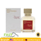 Maison Francis Kurkdjian Baccarat Rouge 540 perfume spray bottle with 70ML capacity, showcasing elegant packaging and branding.