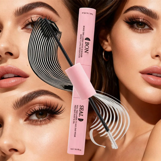 Bond & Seal Eyelash Glue 72 Hours 2-in-1 DIY Clustered Eyelashes Latex Free Waterproof for Sensitive Extension Glue Makeup Tools