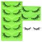 Blushimmer DINGSEN 5 pairs fluffy cat eye mink eyelashes with wispy, natural look strip lashes for a long, elegant eyelash style.