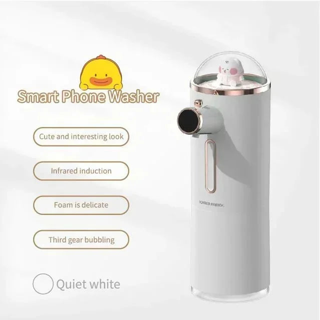 5V 2W 1200mAh 300ml Induction Foam Washing Hand Sanitizer Charging Automatic Soap Dispenser Foam Hand Sanitizer Automatic