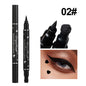 Double-Ended Stamp Liquid Eyeliner - Waterproof & Smudge-Proof