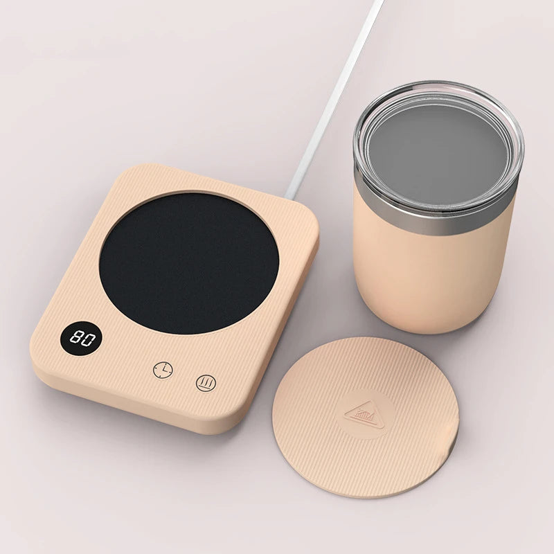 NEW Coffee Mug Warmer Pad Cup Heater Coaster Constant Temperature Heating  Electric Mug Mat Set Milk Tea Water Home Office Gift