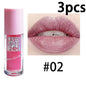 Flowing light Glitter Lip Glaze Long Lasting Lip Gloss Waterproof Liquid Lipstick Makeup Lip Oil Lip Tint Moisturizing