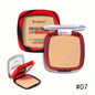 Blushimmer matte full coverage pressed powder foundation with puff applicator, offering 24-hour fresh, weightless matte finish.