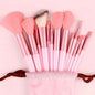 Blushimmer 33-piece makeup kit with large and small beauty sponges for flawless makeup application and removal