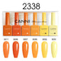Blushimmer 6-pack 9ml CANNI HEMA FREE gel nail polish set with vibrant semi-permanent colors for UV and LED gel nails.