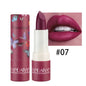 Blushimmer Velvet Matte Lipstick in New Nude, moisturizing and waterproof lip balm with 8 color options, pigmented and luxurious.