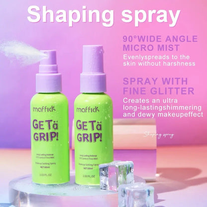 Blushimmer Cooling Makeup Setting Spray 60ml with oil-control, hydrating, waterproof formula for all skin types.