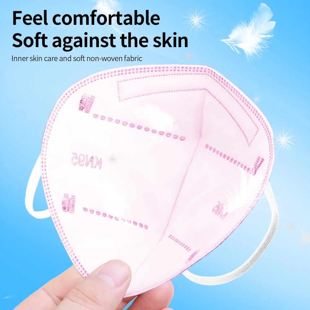 10-100Pcs FFP2 Masks kn95 Mascarillas KN95 Face Mask Filter 5Layers Mascarillas Quirurgicas Homologadas Reusable FFP2 Mask