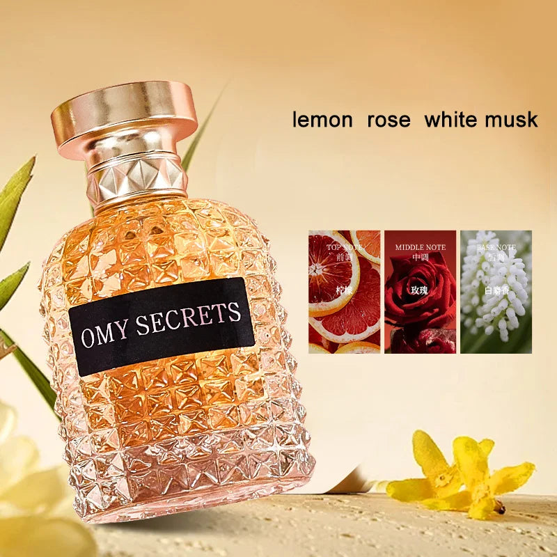 Blushimmer French Rivet Series perfume for women, floral Eau de Toilette with pheromones, high-quality deodorizer.