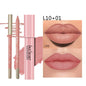 Blushimmer matte lipliner and lipstick set with waterproof, long-lasting soft matte finish, ideal for women’s lip makeup.
