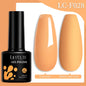 Colorful LILYCUTE 7ML gel nail polish bottle from Blushimmer featuring semi-permanent UV gel varnish for manicure nail art.