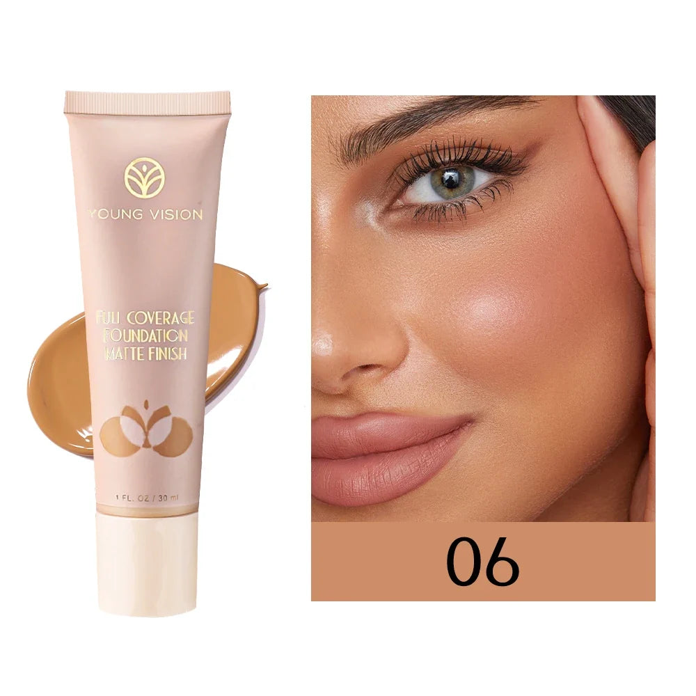 Blushimmer 6-color concealer BB cream 30ml natural facial concealer primer liquid foundation for even skin tone
