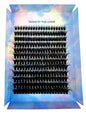 Blushimmer 570/640pcs cluster eyelash extensions, thick and fluffy DIY mix lengths 30D/100D for natural or dramatic lash looks