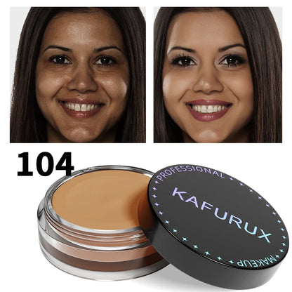 Blushimmer 9-color high coverage concealer with waterproof foundation and BB cream for face, covering dark circles and freckles.