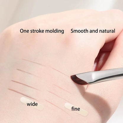 Sickle Eyeliner Brush Eyeshadow Blade Brush Detail Brush Diagonal Eyebrow Brushes Undereyelid To Sleeping Silkworm Makeup Tools