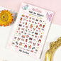 Cute cat and puppy 3D nail decals by Blushimmer featuring animal cartoon designs and self-adhesive relief nail art stickers.