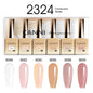 Blushimmer 6-pack 9ml CANNI HEMA FREE nail gel polish set with vibrant colors for semi-permanent UV and LED gel nails.