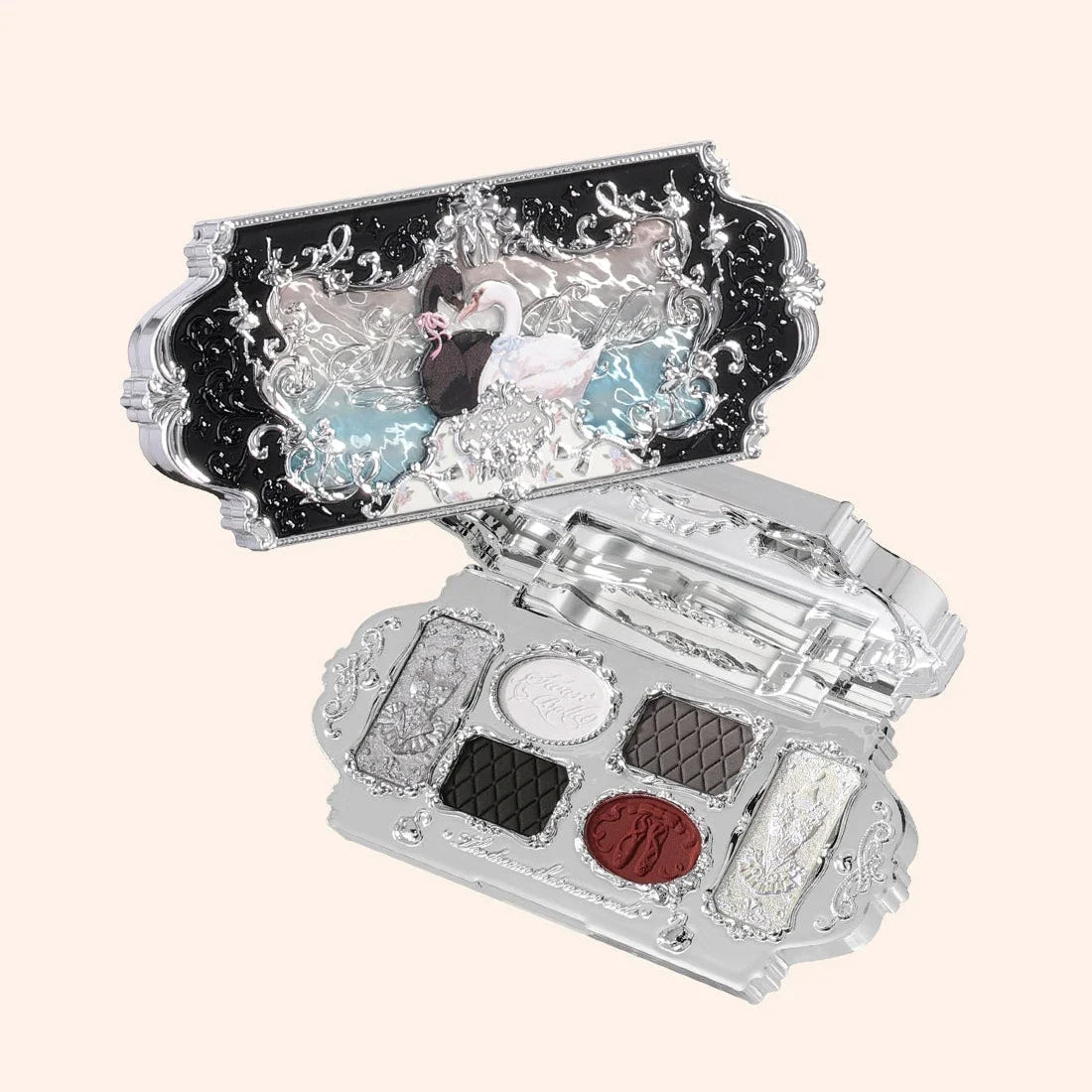 Flower Knows Swan Ballet 6-Color Eyeshadow Palette