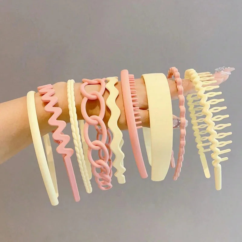 Fashion Headband Women Men Hair Bands Set Girls HairBand Hair Hoop Head band Hair Accessories Headwear Headdress Gift For Hair