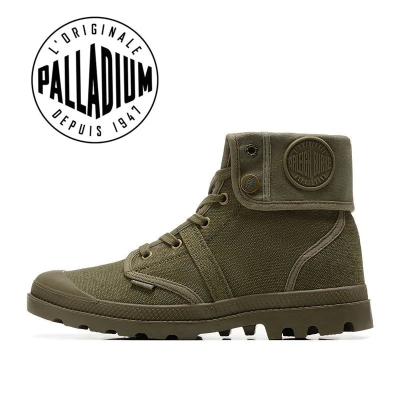 Outdoors PALLADIUM Pallabrouse Sneakers Turn Help Men Women Ankle Boots Canvas Casual Shoes Men Casual Shoes Eur36-45