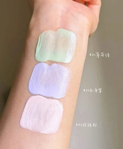 Flower Knows Shell Pearl Collection Primer Concealer BB Cream Moisturizing Color Correcting Dry Skin Base Face Brighten Makeup