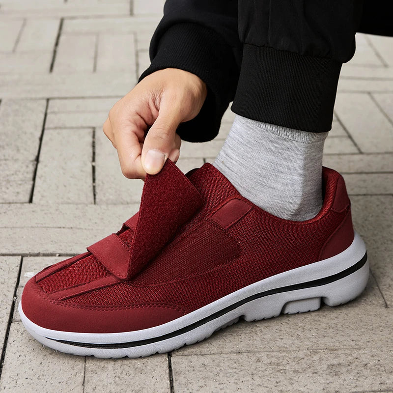 Wide Toe Sneakers for Fat Foot Diabetes Shoes Women Shoes Hallux Valgus Bunion Orthopedics Swollen Feet Thumb Eversion Footwear