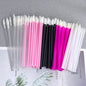 Wholesale set of 50 or 1000 Blushimmer disposable lip brushes for lipstick and gloss application, ideal makeup applicator tools.
