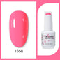 Blushimmer Clou Beaute 15ml neon red, black, white, green semi-permanent gel nail polish with velvet top coat and 400 color options