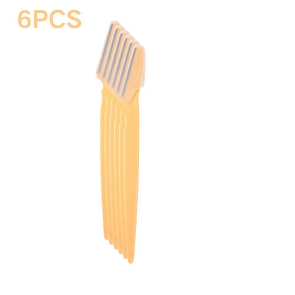 Blushimmer eyebrow trimmer with precision blades for face and eyebrow hair removal, portable and easy to use makeup tool.