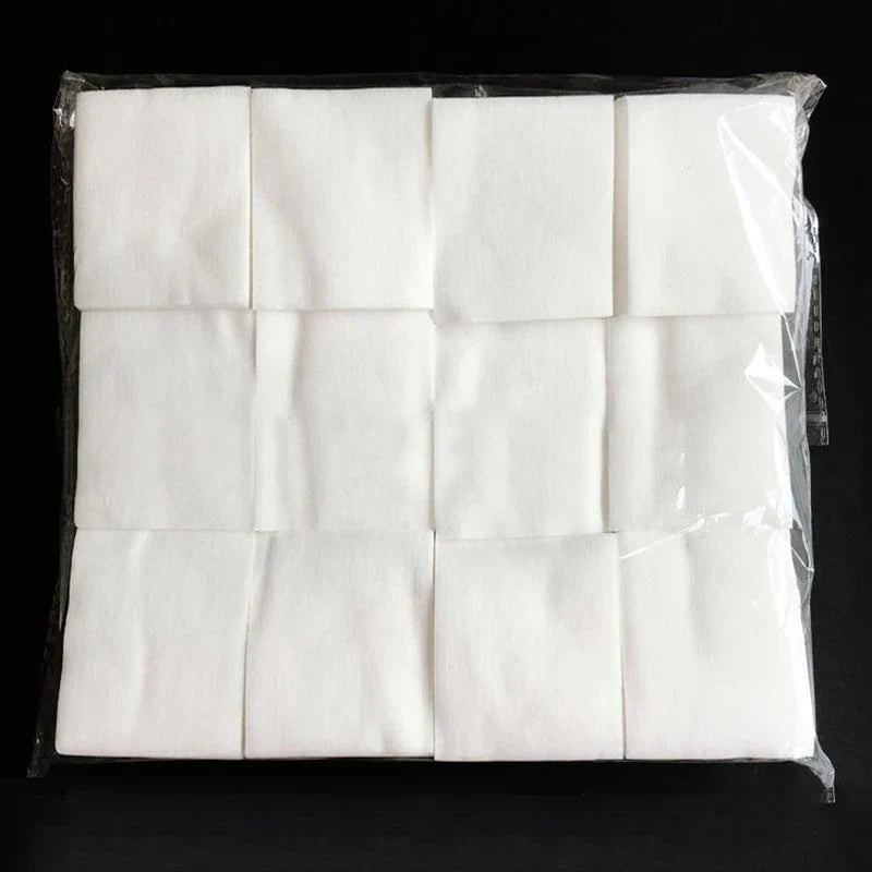 Set of 1200 disposable pearl-pattern makeup cotton pads from Blushimmer, soft facial cleaning and makeup remover wipes.