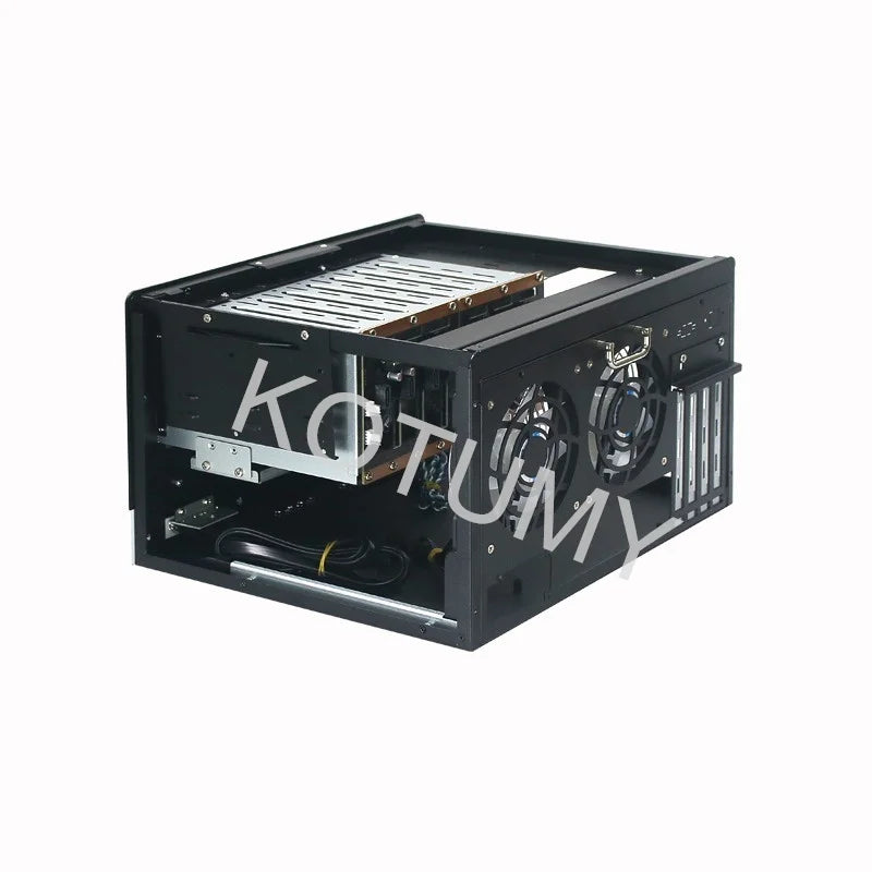 Nas-8 Disk Storage Server Full Height PCIE Card Slot MATX Motherboard Hot Swappable Chassis