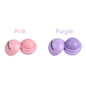Blushimmer cute ball-shaped lip balm with hydrating, soothing formula and non-stick cup for long-lasting lip plumping.